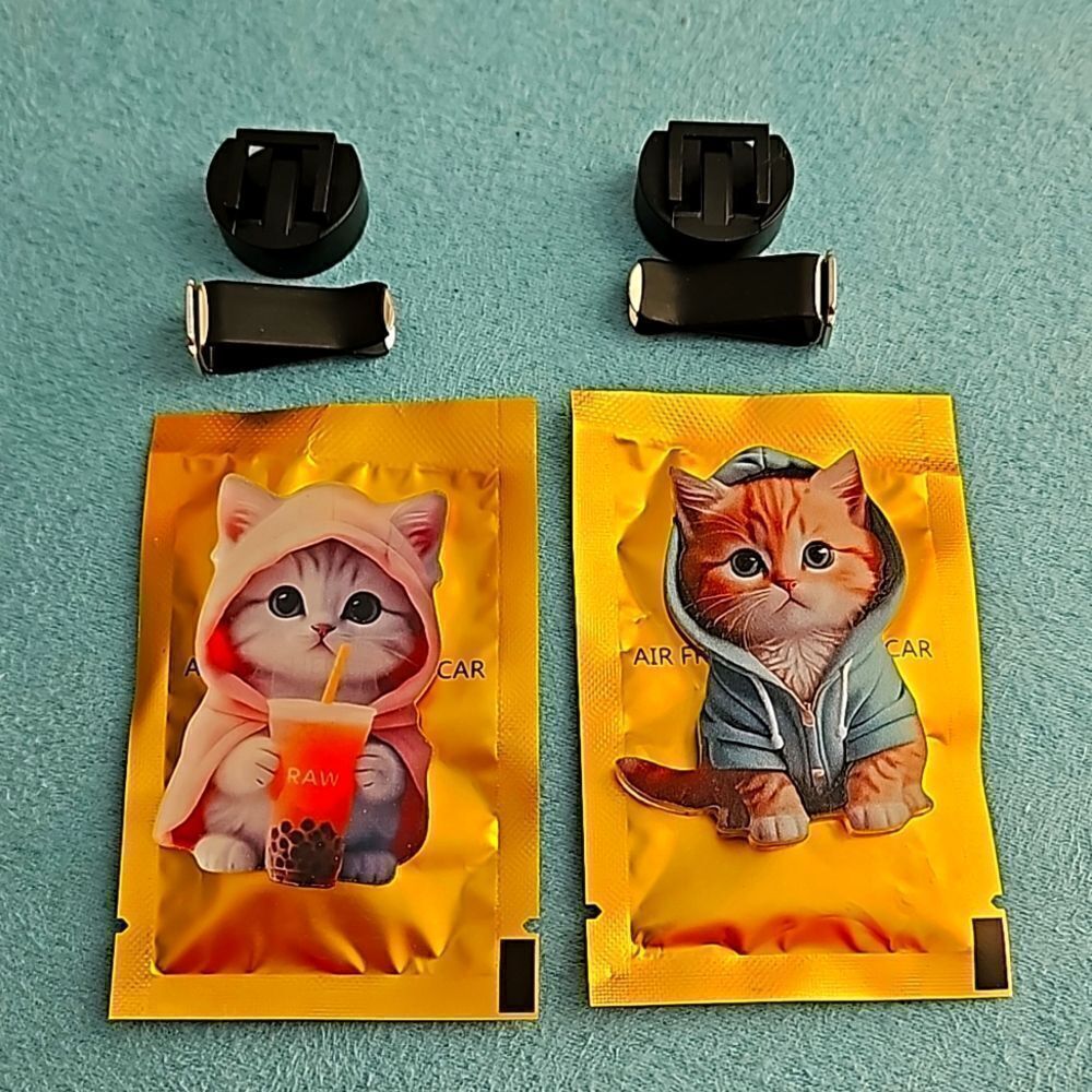 NWOT Kitty acrylic air fresheners